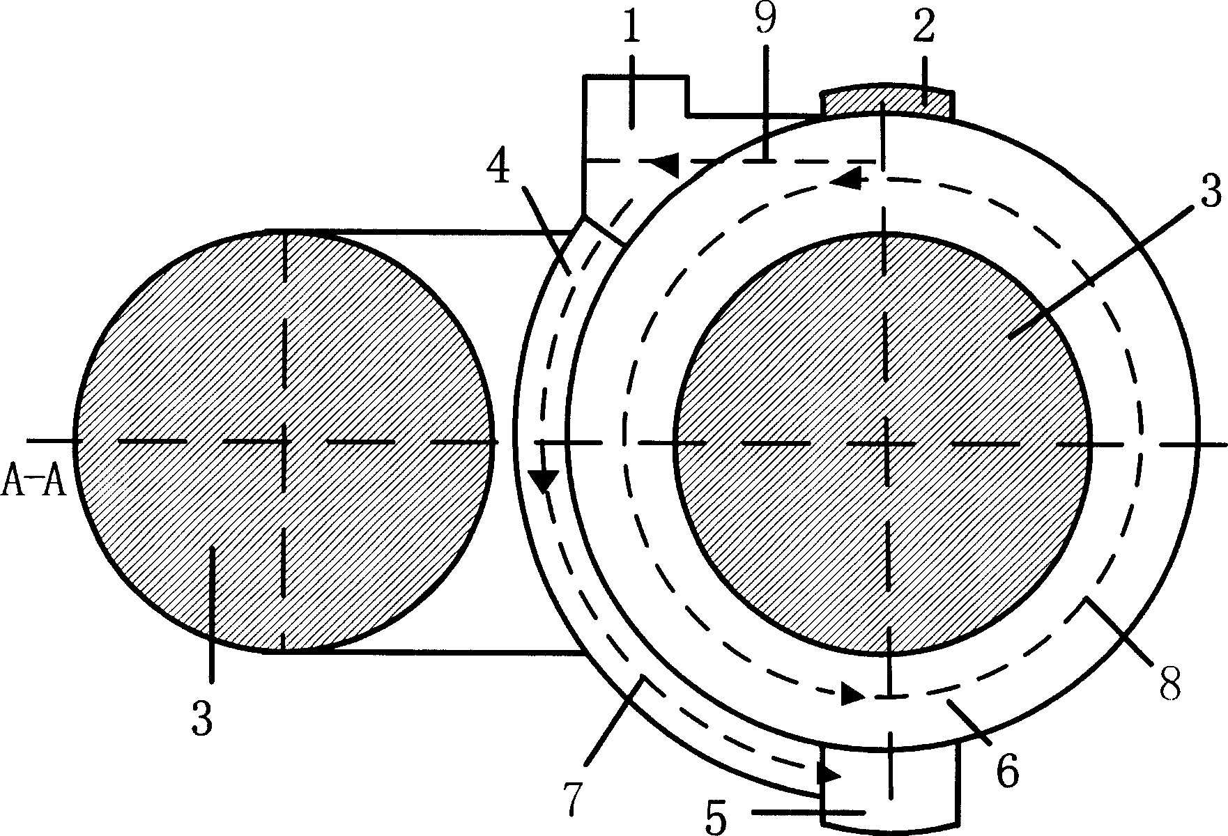 Plasma collision offect propeller