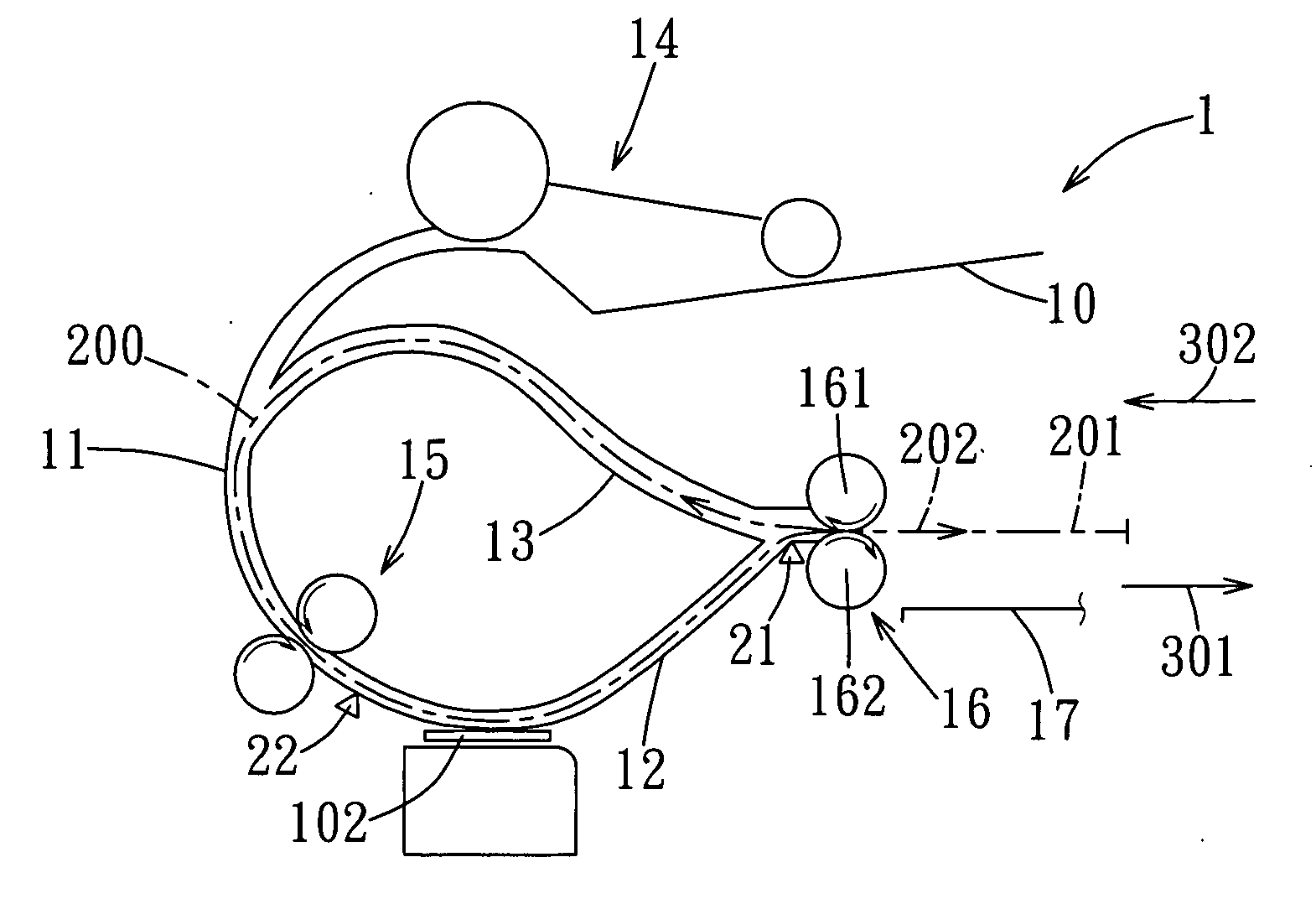 Automatic document feeder and method for duplex scanning a document utilizing the same