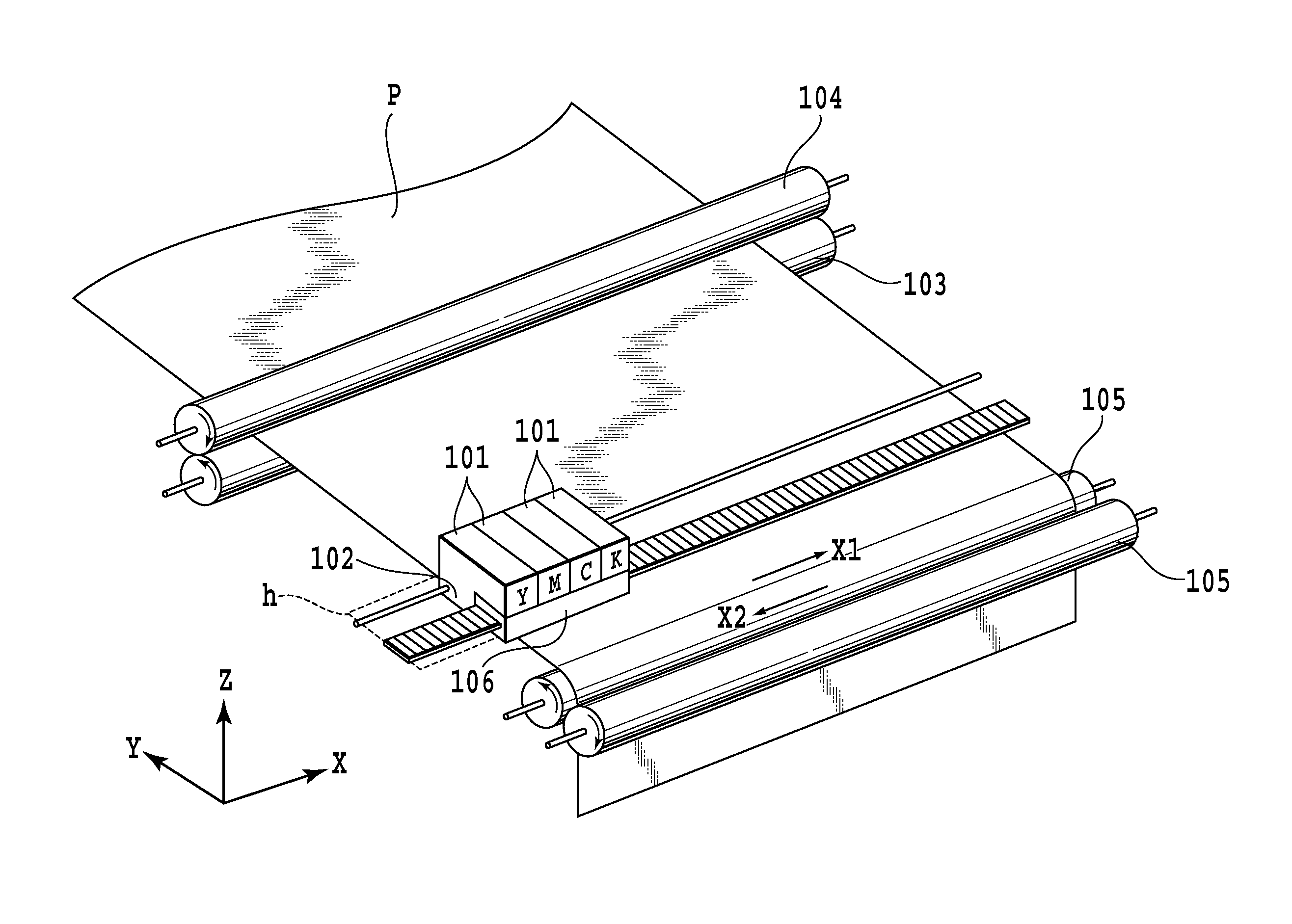 Ink jet printing apparatus and ink jet printing method