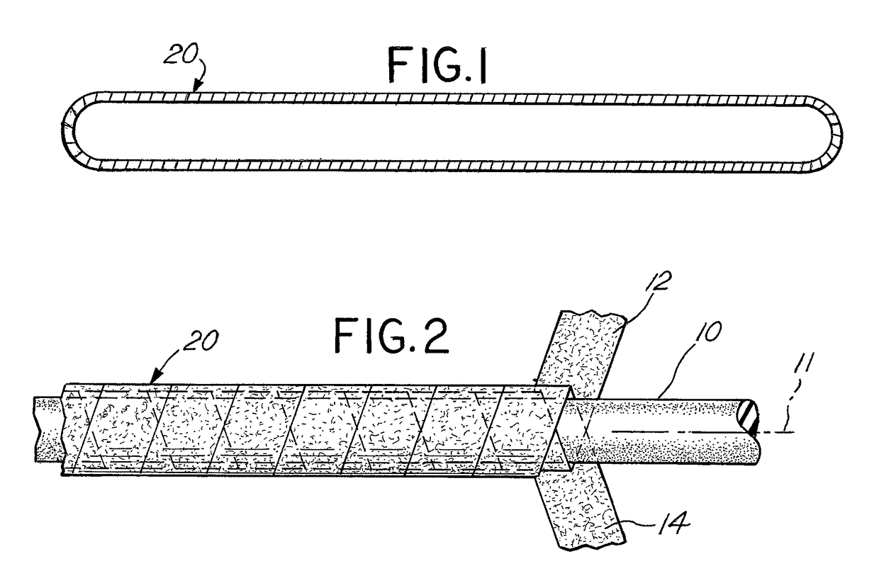 Elastic poultry binder construction