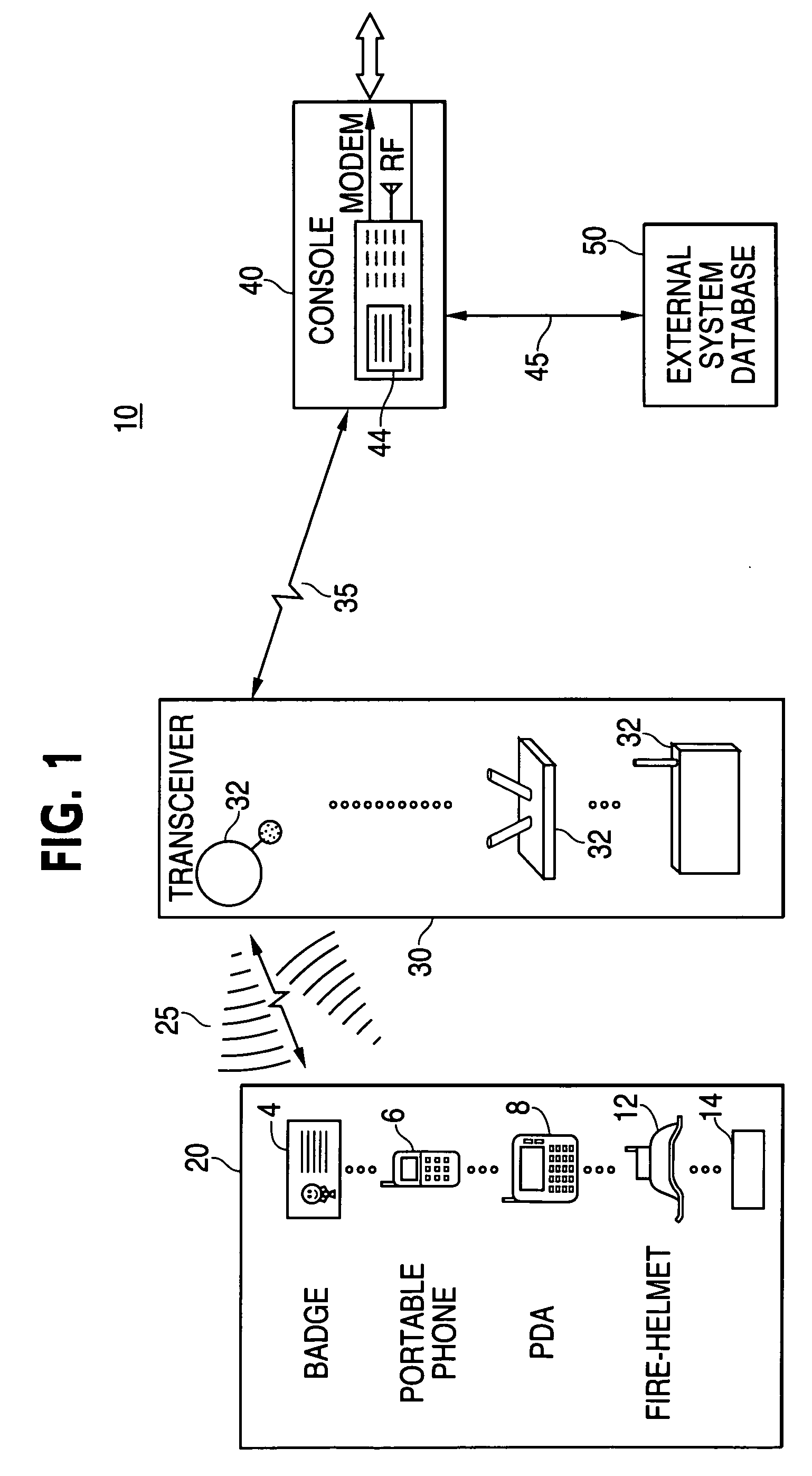 Emergency rescuer tracking system and method