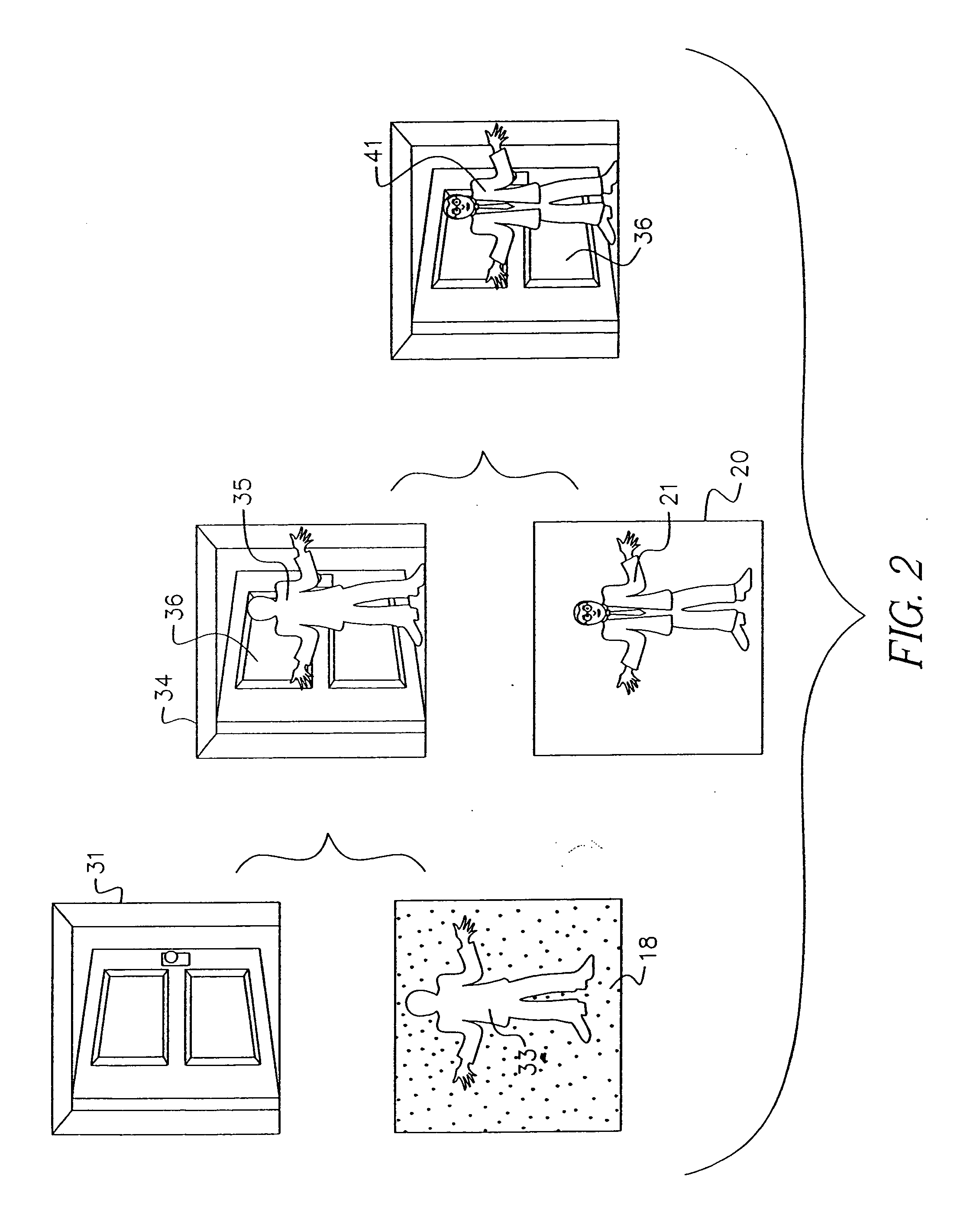 Method for forming a depth image