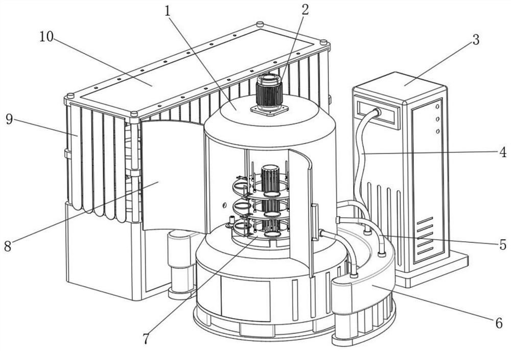 Platform system for manufacturing tea set and wine set by using alkaline earth