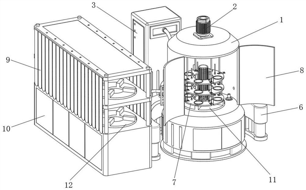 Platform system for manufacturing tea set and wine set by using alkaline earth