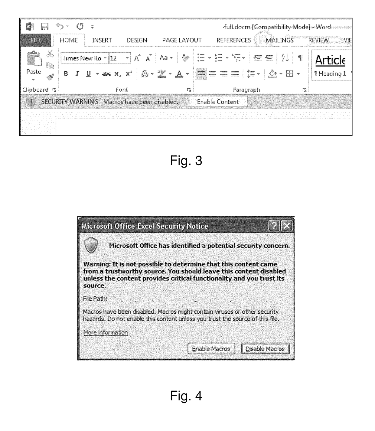 Testing for Risk of Macro Vulnerability