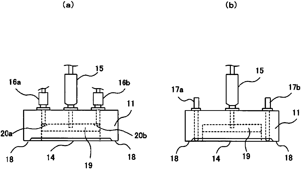 Die head and coating liquid coating method