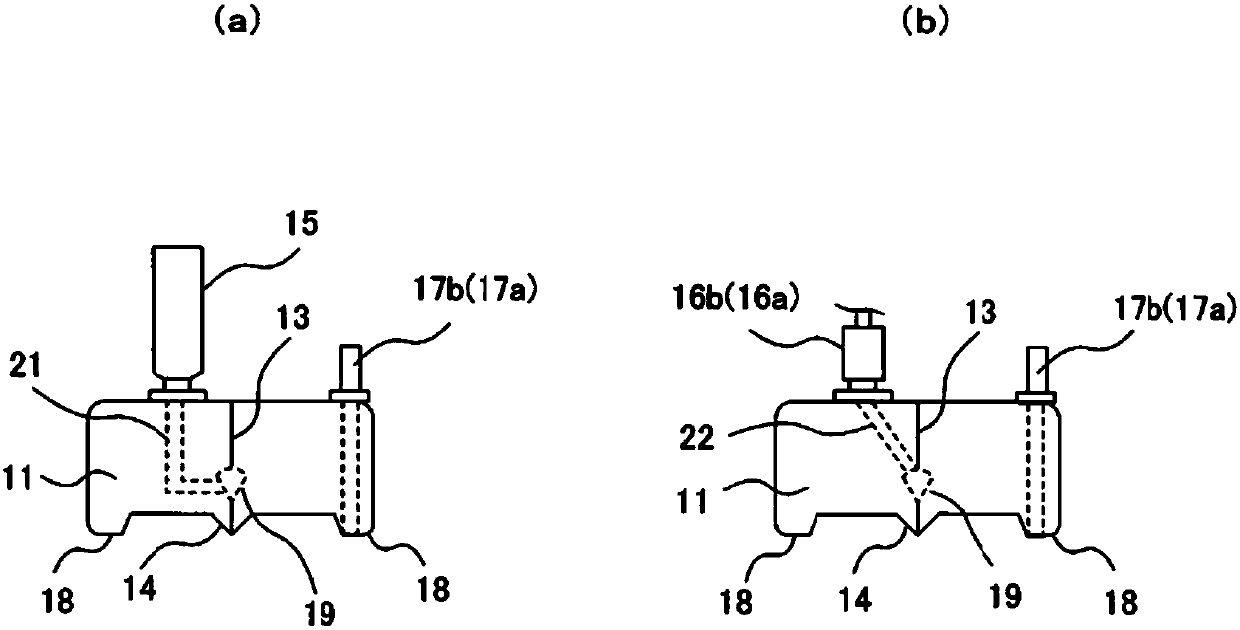 Die head and coating liquid coating method