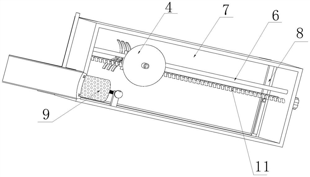 Device for physically purifying wastewater