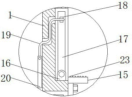 Well lid lifting device for communication engineering construction