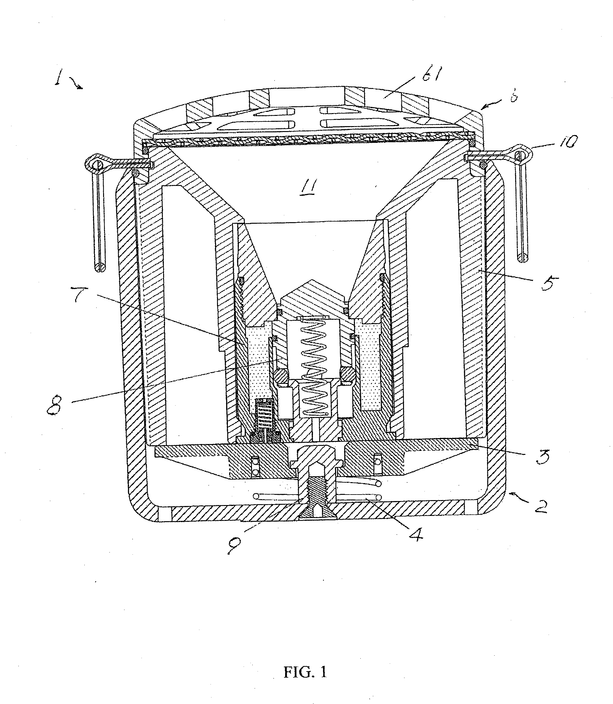 Simulated land mine