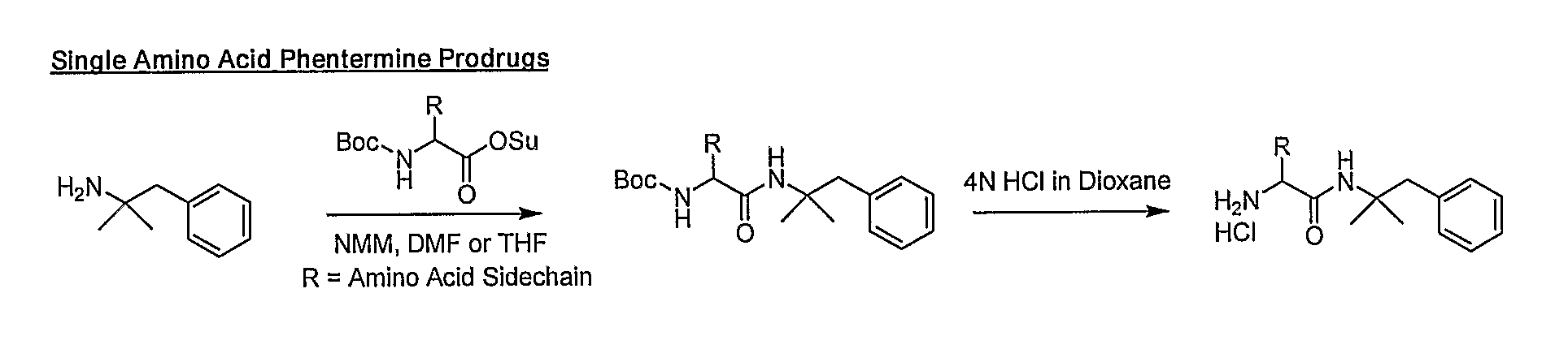 Prodrugs of Phentermine