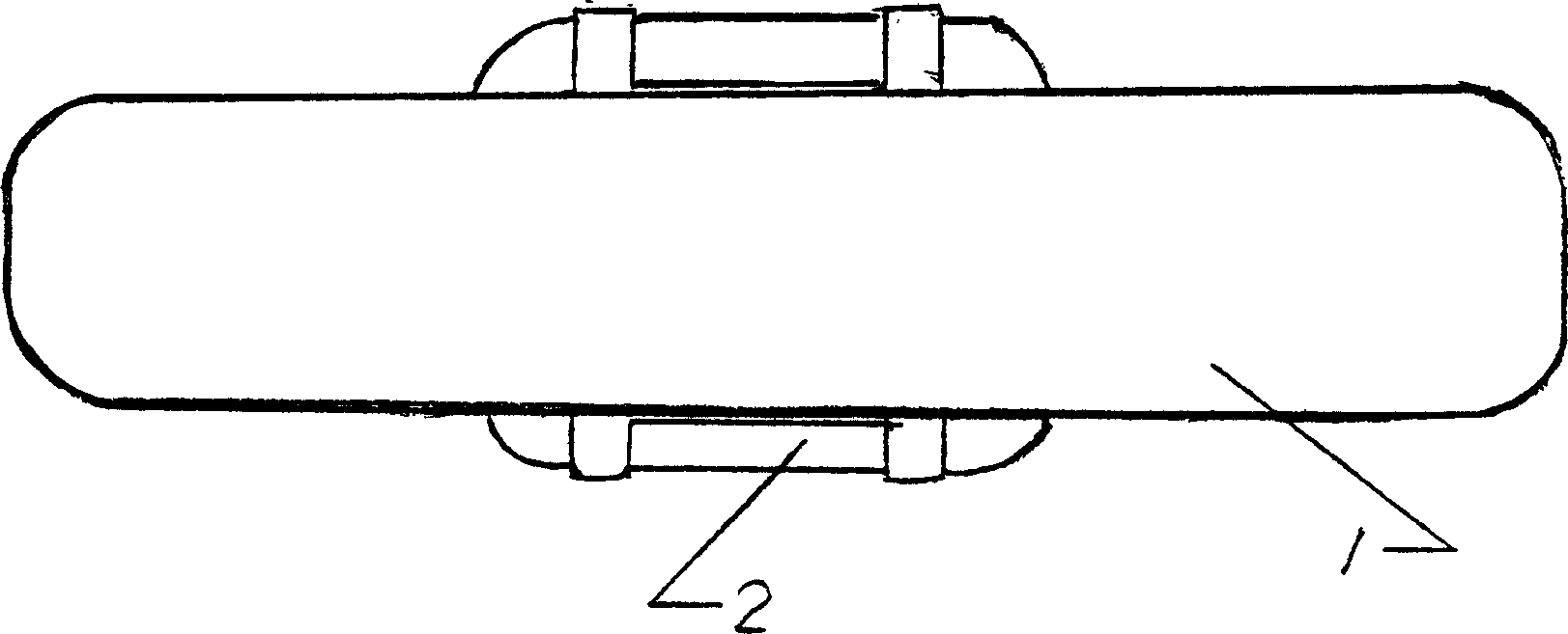 Unidirectional heat conduction apparatus