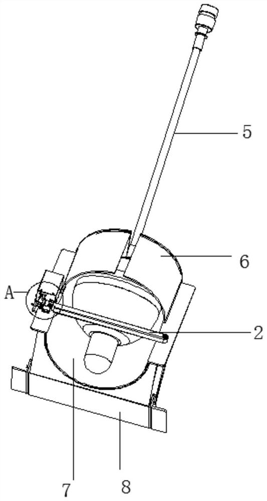 Automatic drifting buoy throwing device