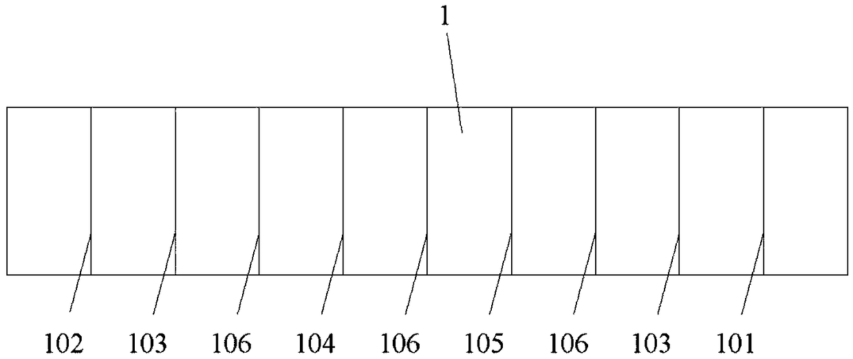 Electrolytic treatment system for ternary precursor waste water and treatment method thereof