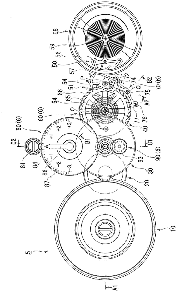 Torque adjustment devices, movements and mechanical clocks