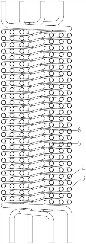 Spiral electric heating pipe efficient gas heater