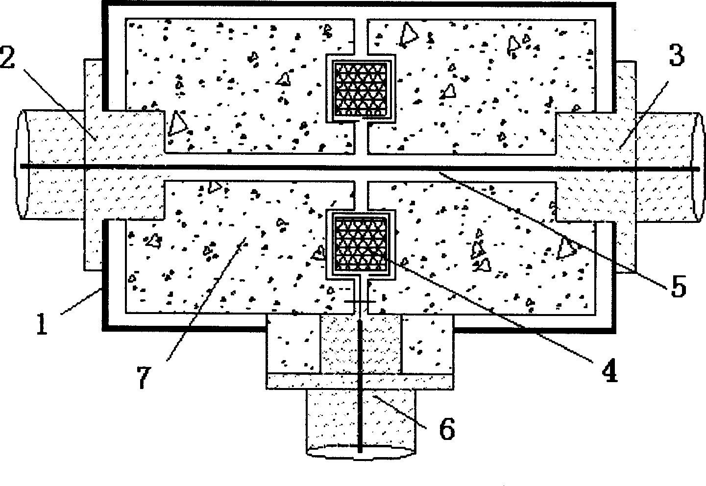 Cable core current detector