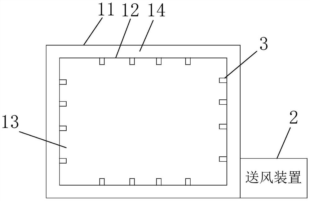 Positive pressure isolation cabin