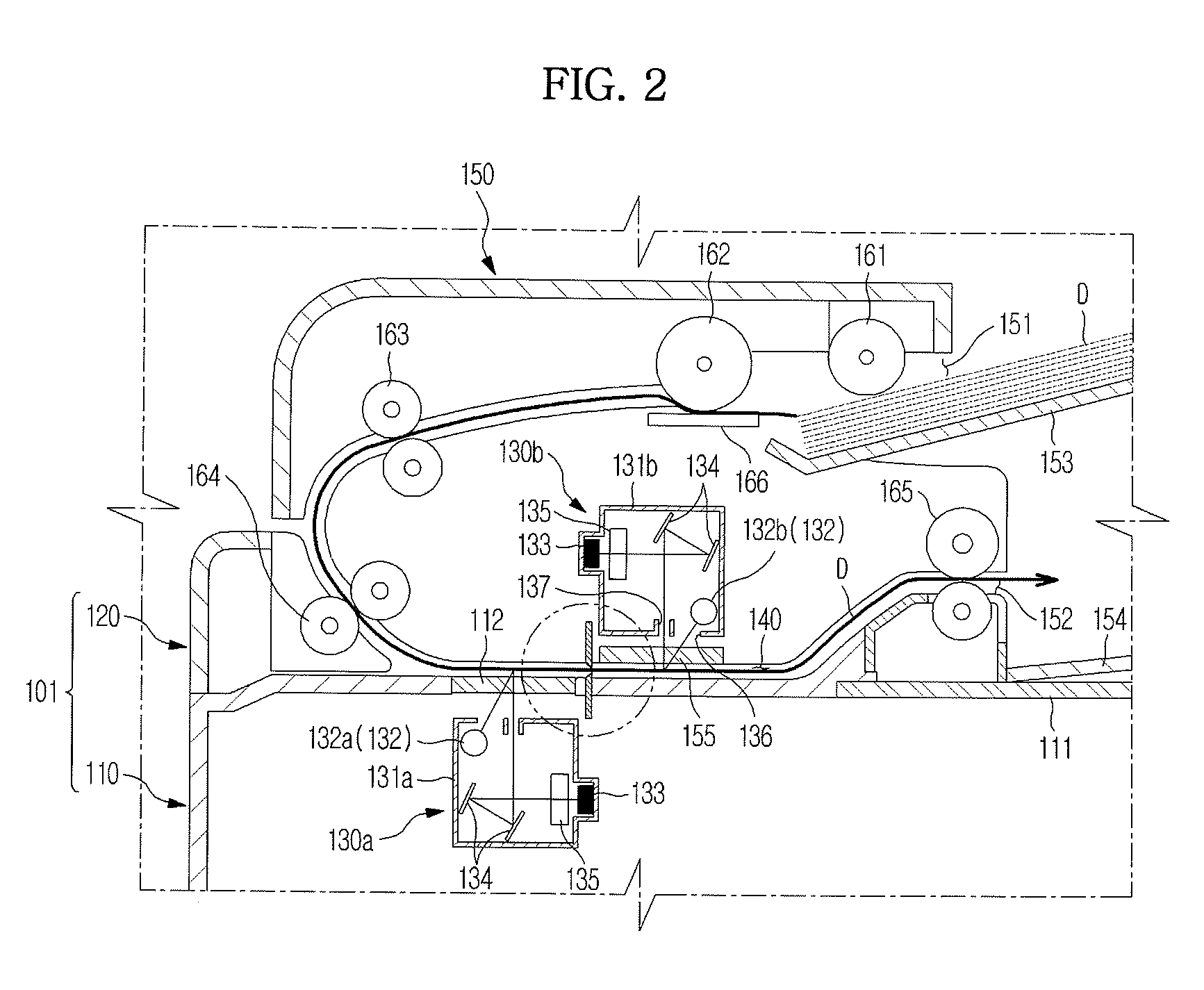 Image reading device and image forming apparatus having the same