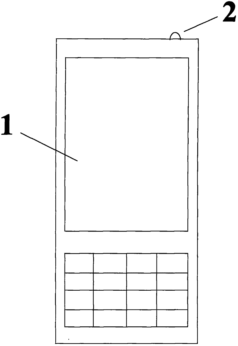 Mobile phone for self-adapting communication environment and energy-saving method thereof