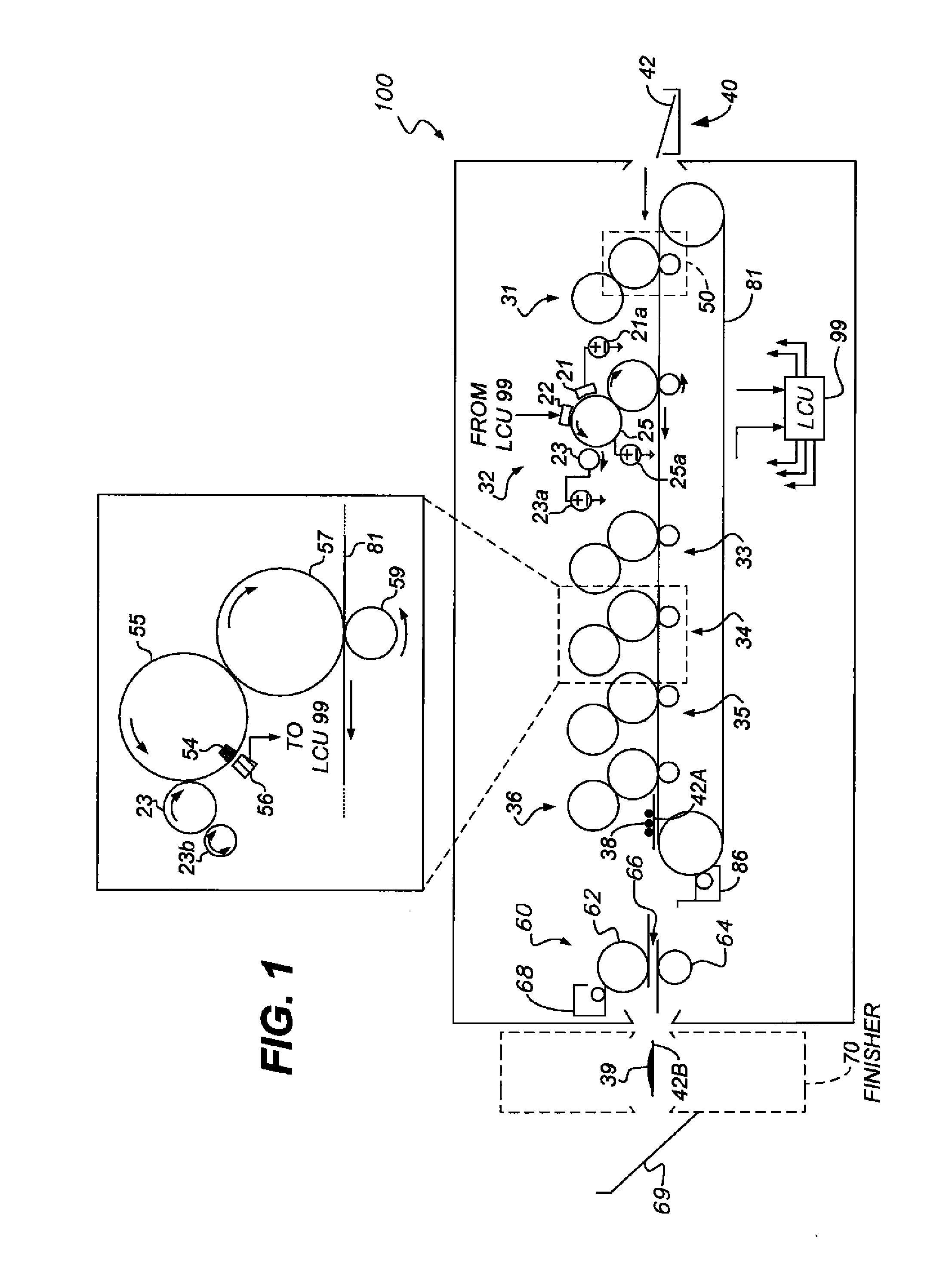 Producing correction data for printer