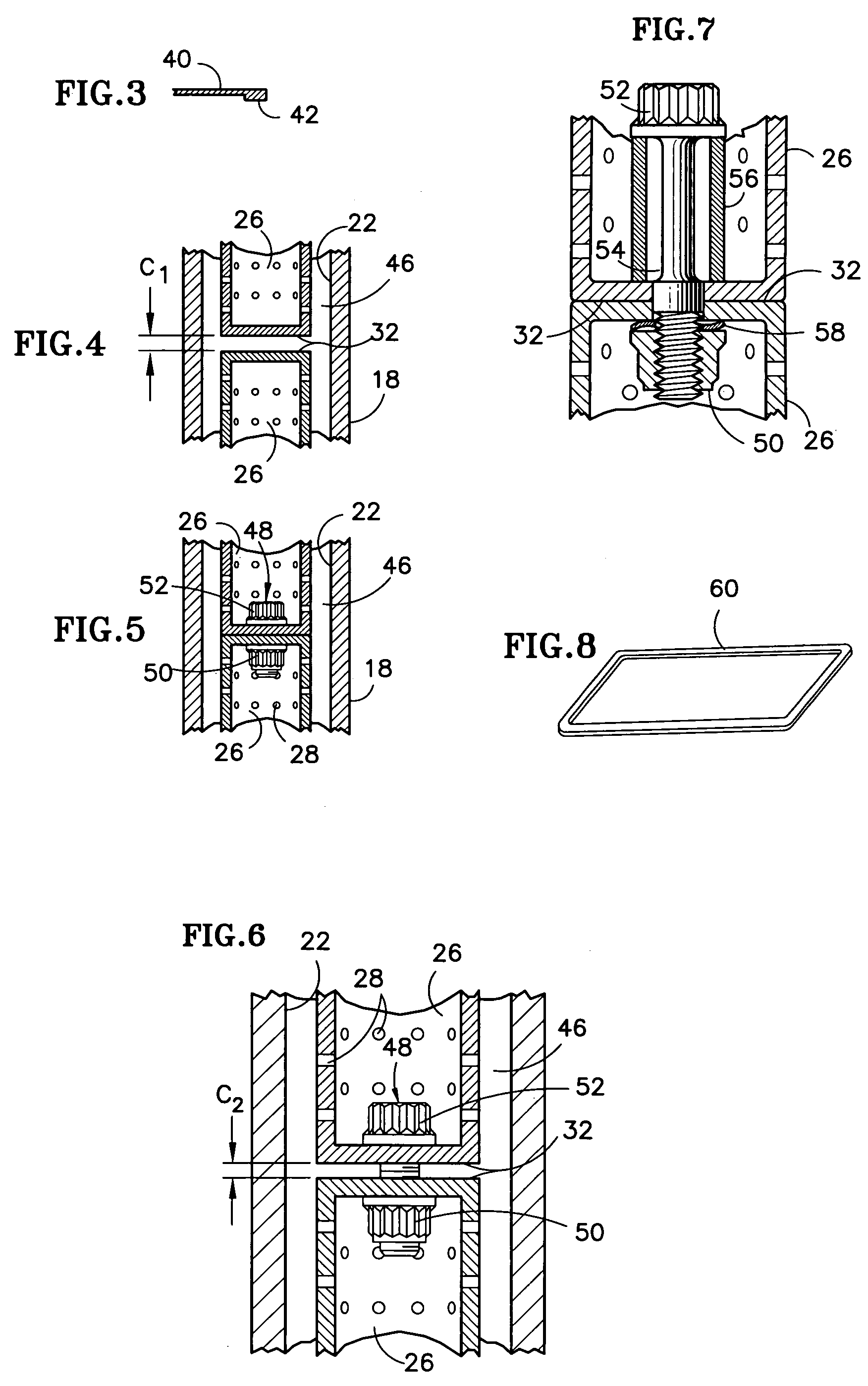 Temperature tolerant vane assembly