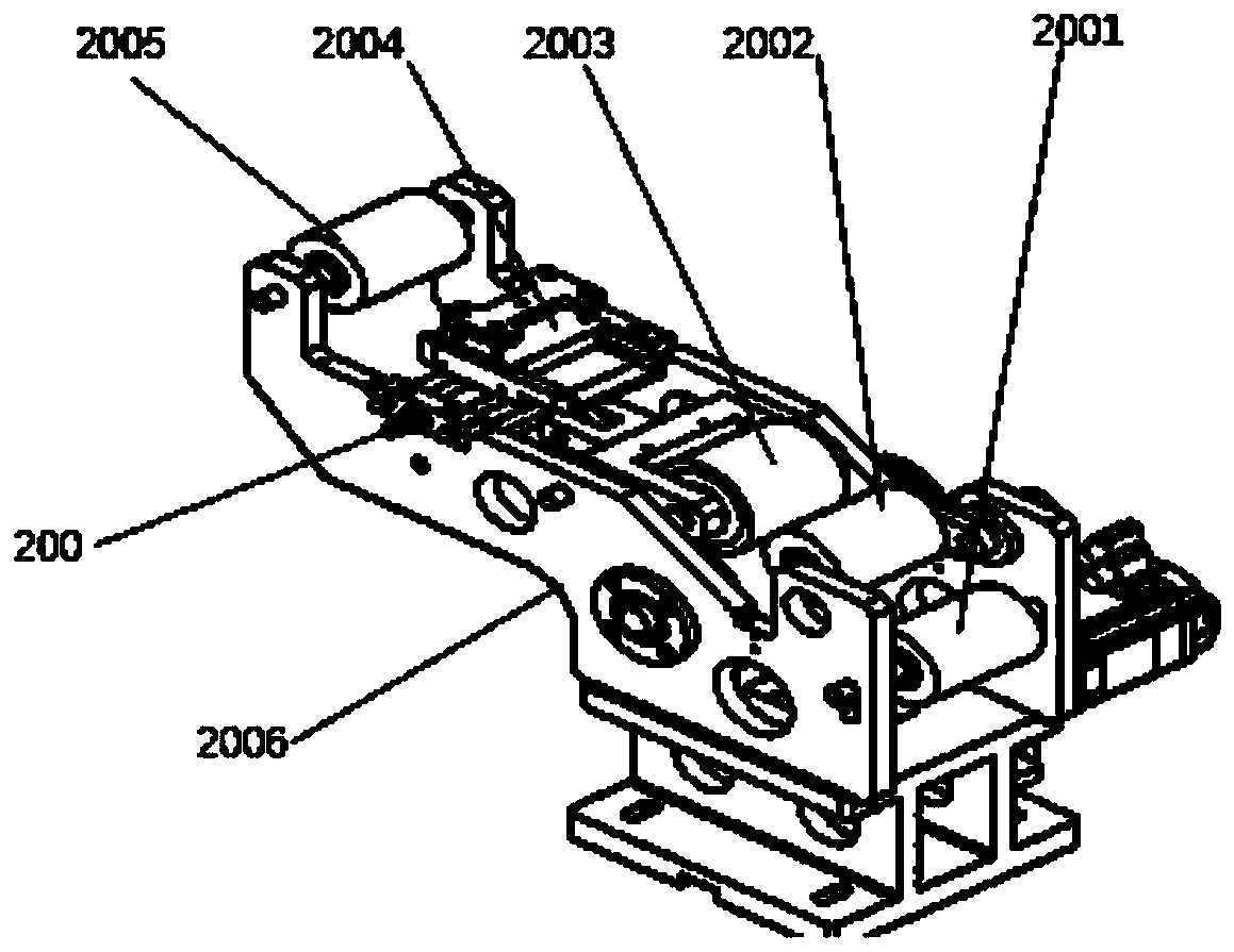 Automatic roll forming equipment for flat-top rectangular wave heat exchange fin