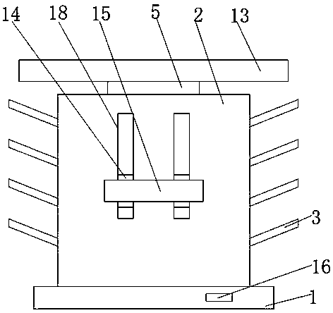 Retractable type spinning creel with extending function