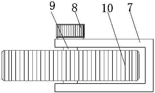 Retractable type spinning creel with extending function