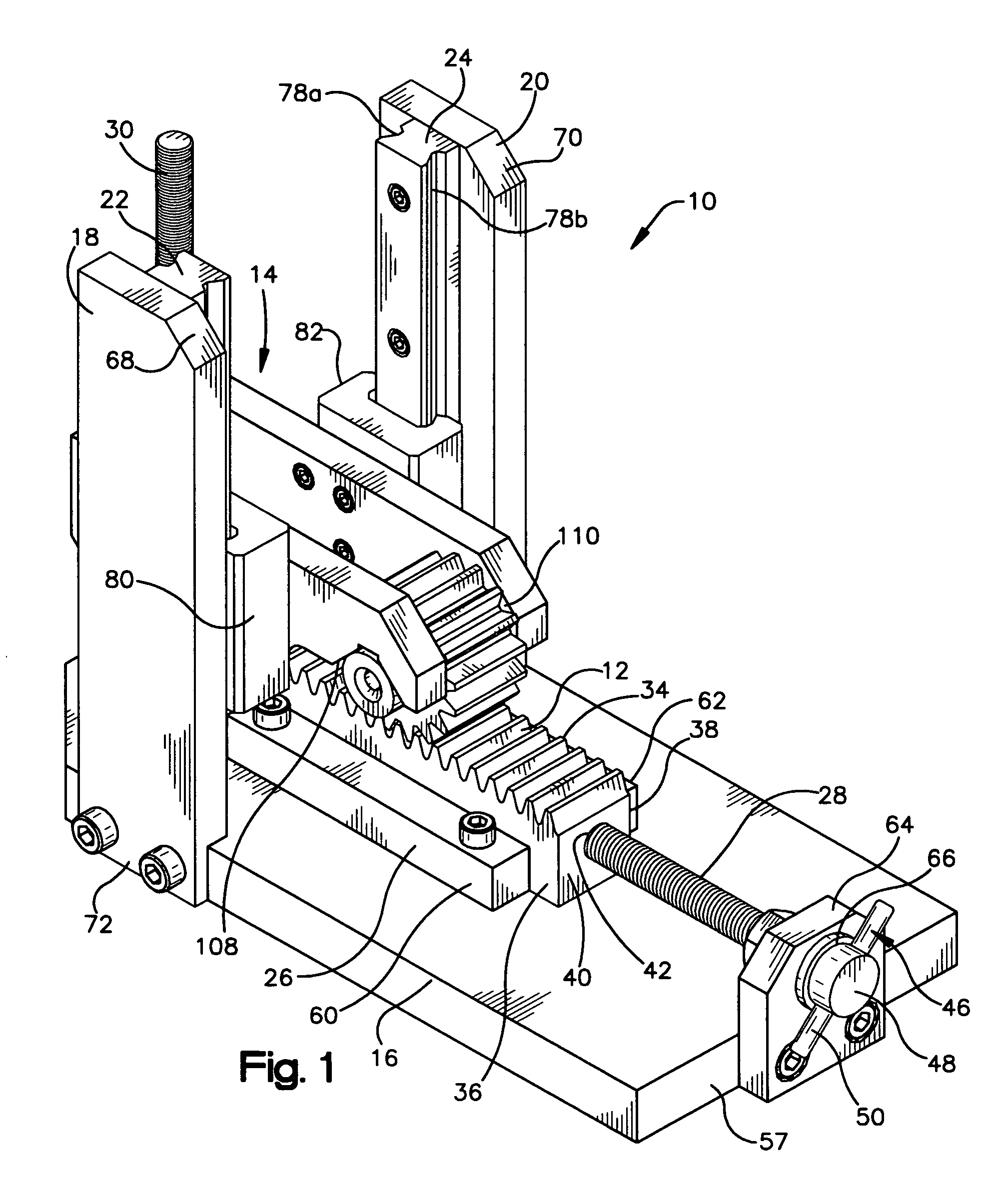 Fixture for holding a gear