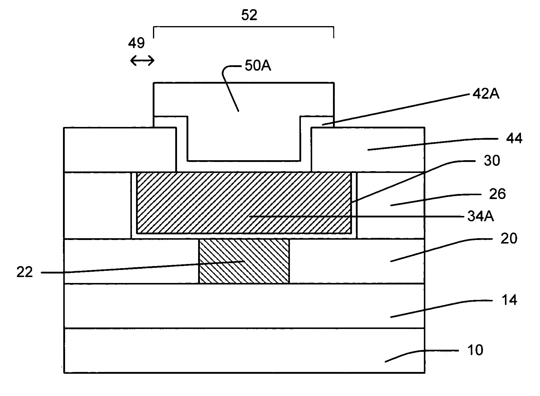 Structure and method for fabricating a bond pad structure