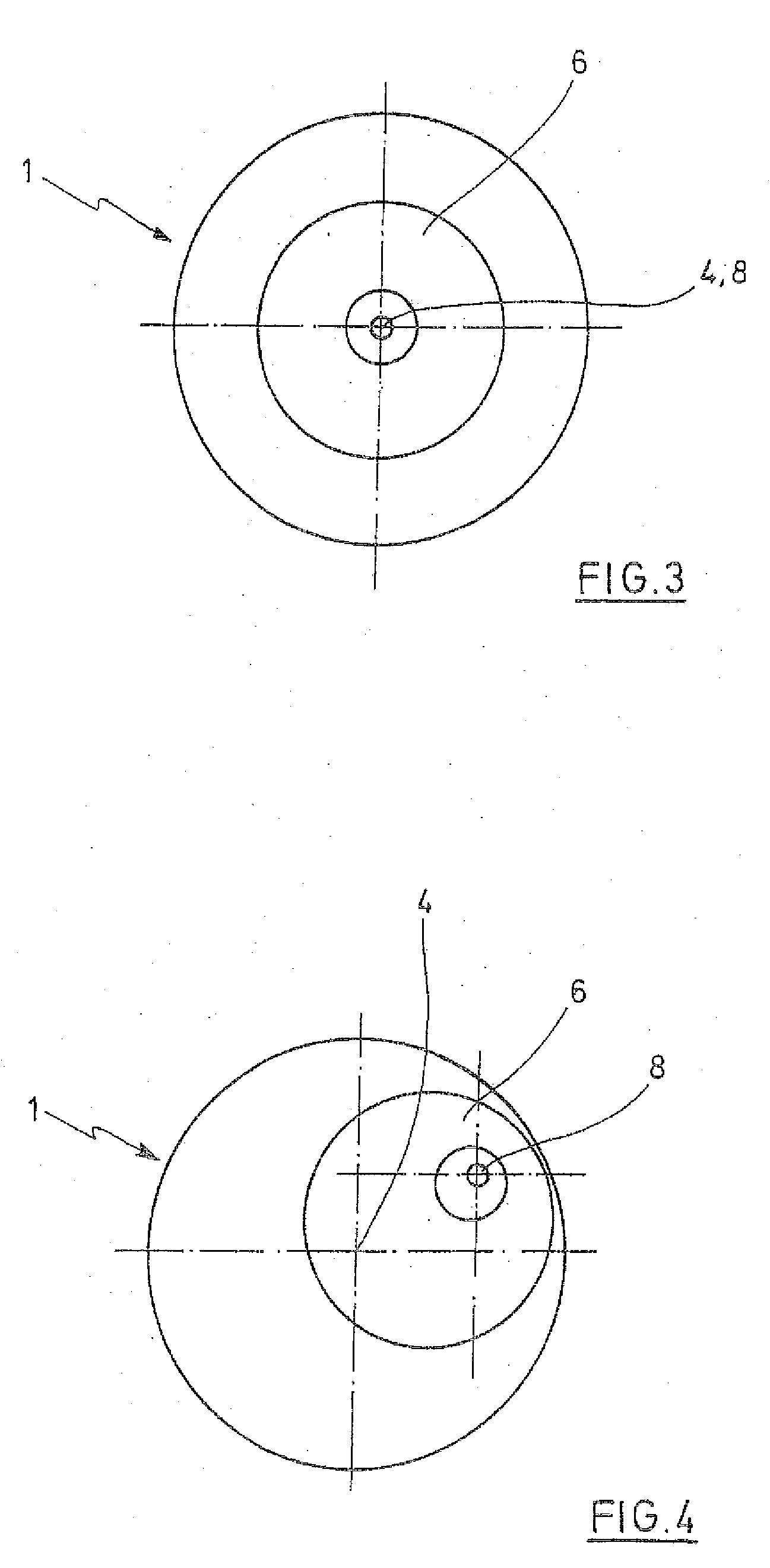 Optical sensor system on an apparatus for treating liquids.