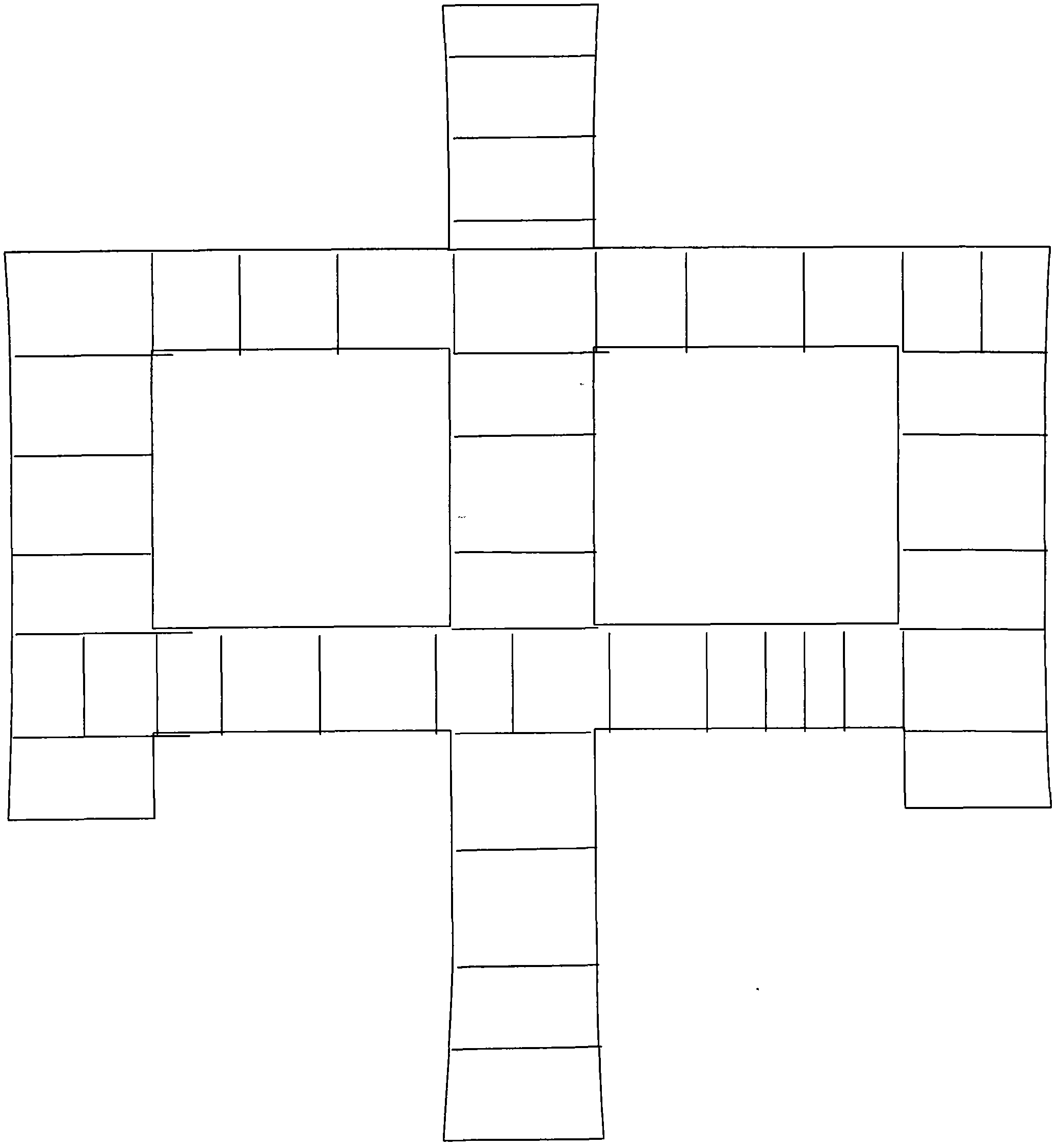 Method and frame model for controlling growth of plants artificially