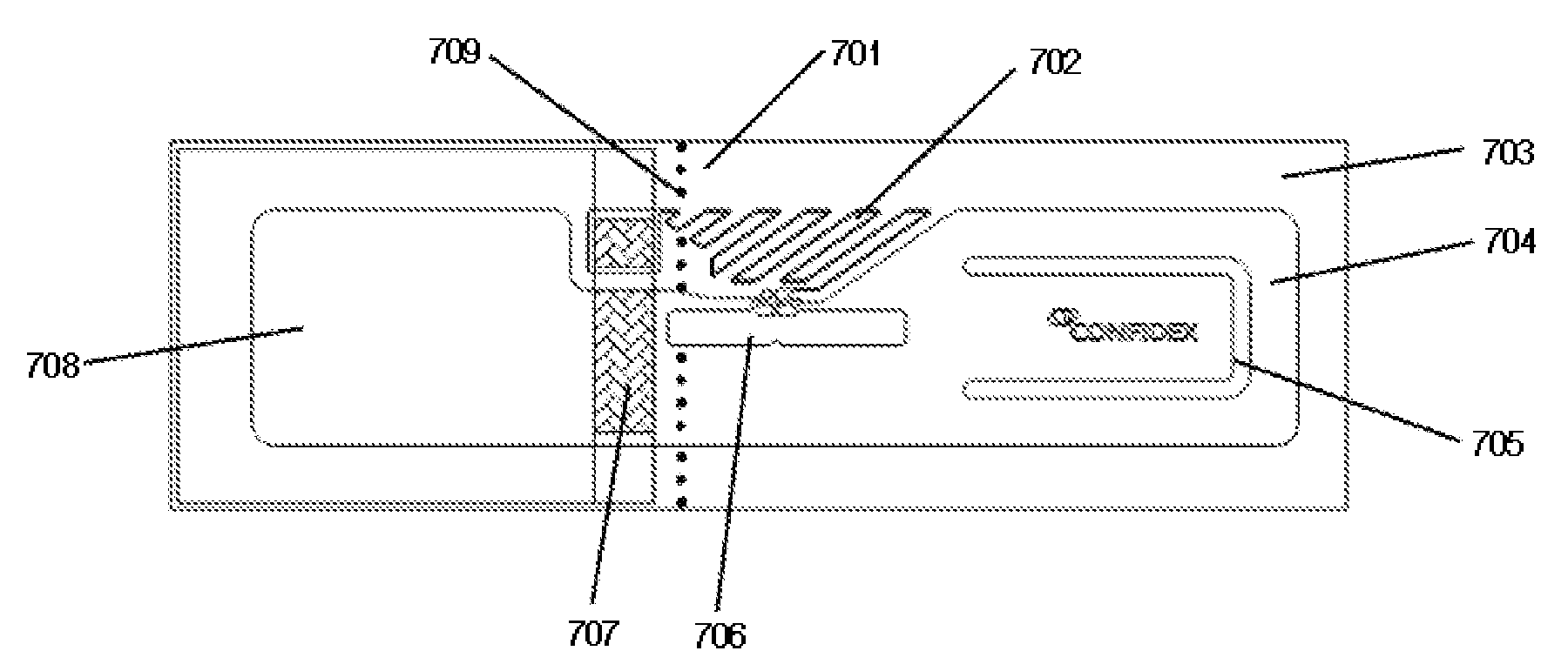 RFID transponder and a method for fabricating the same