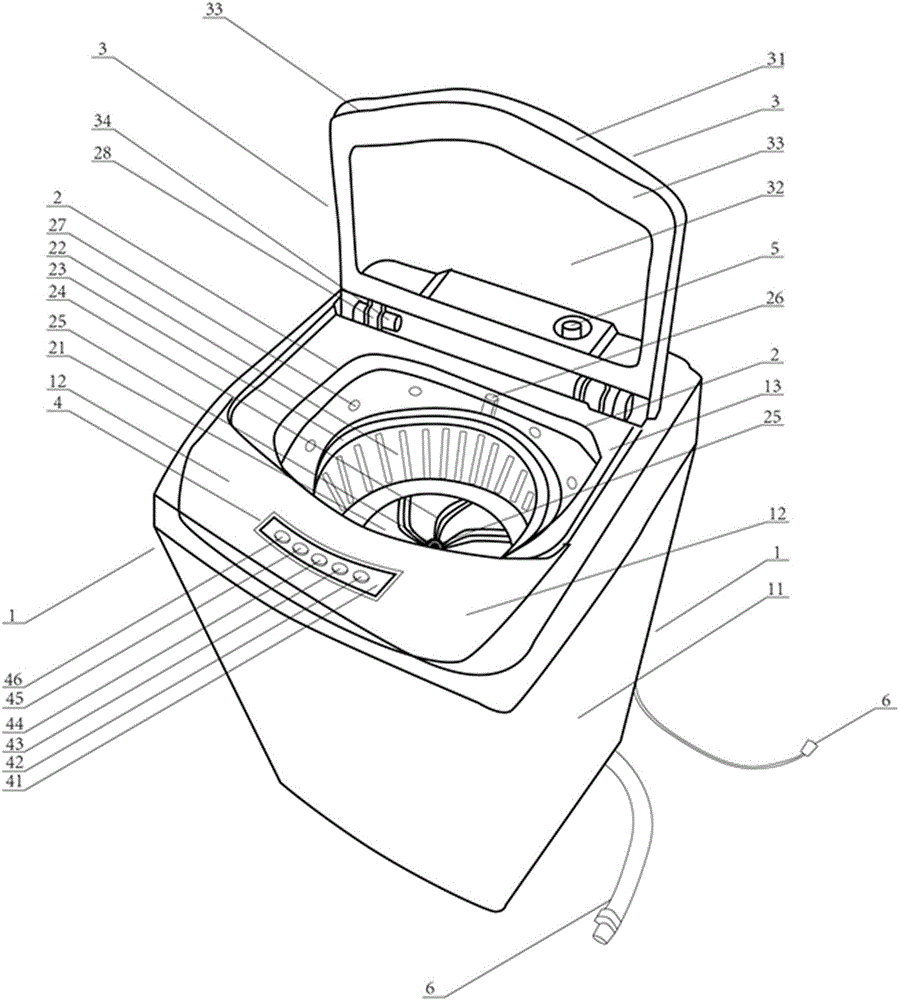 Rapid precooling, purification and residue removal system for fresh agaric and application thereof