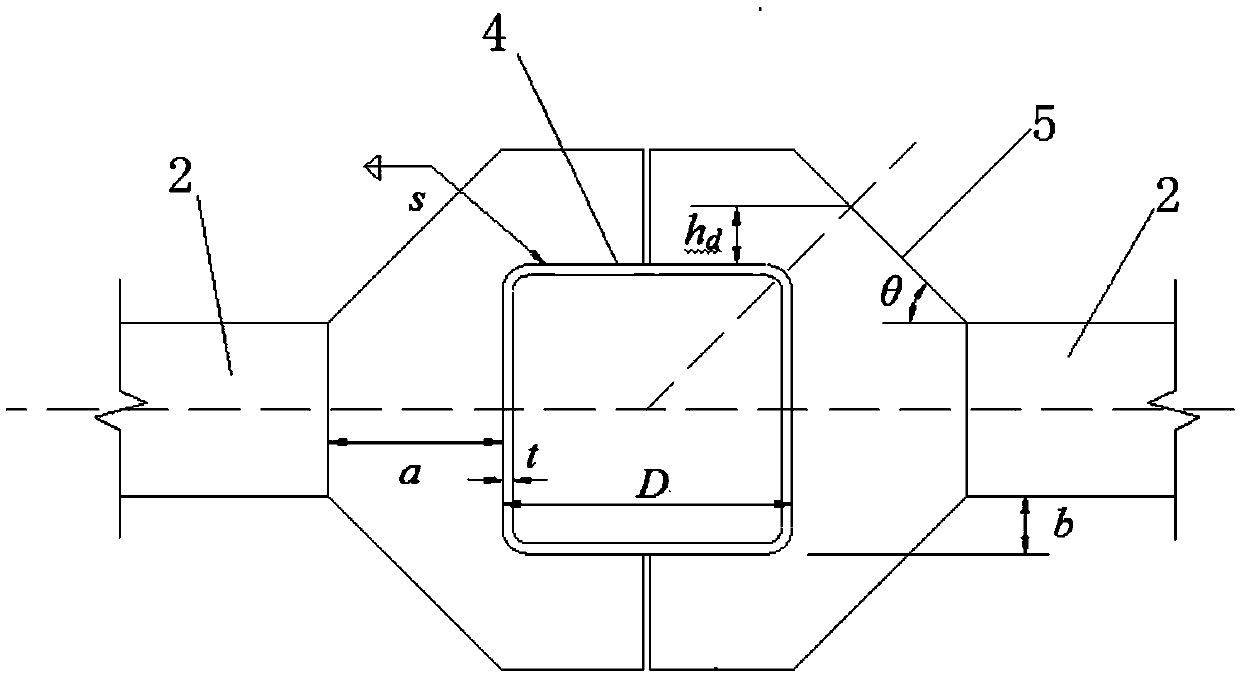 Combined beam column joint design method