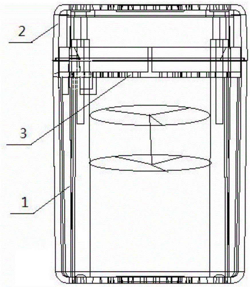 Moving wind driven food deodorizing fresh-preserving device