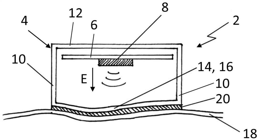 Radar measurement device and arrangement of a radar measurement device on a container