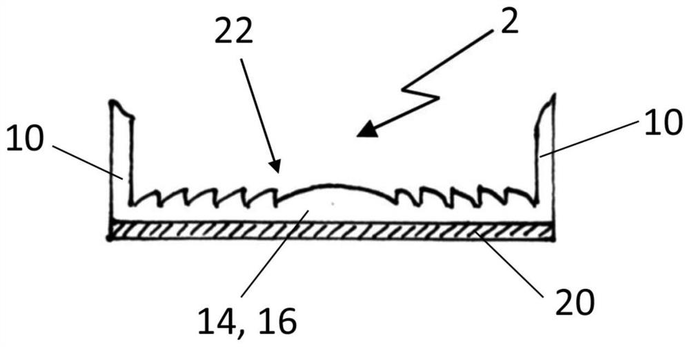 Radar measurement device and arrangement of a radar measurement device on a container