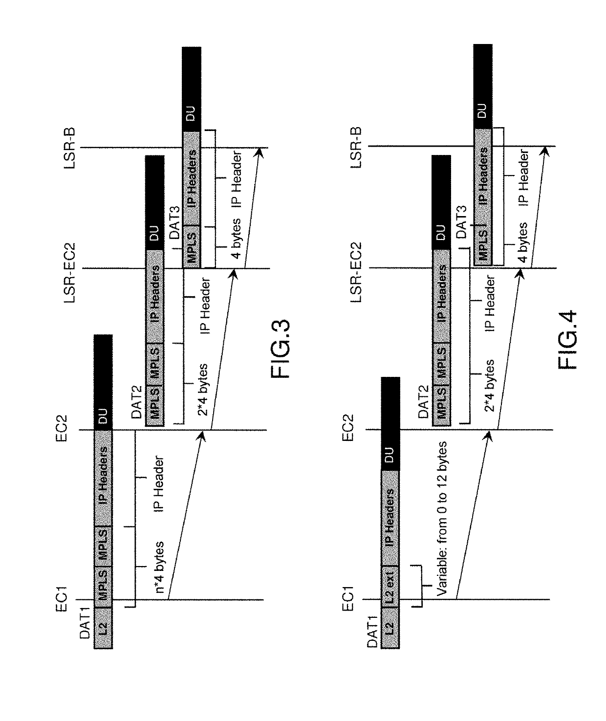 Method of optimizing spectral efficiency in an mpls interconnection context