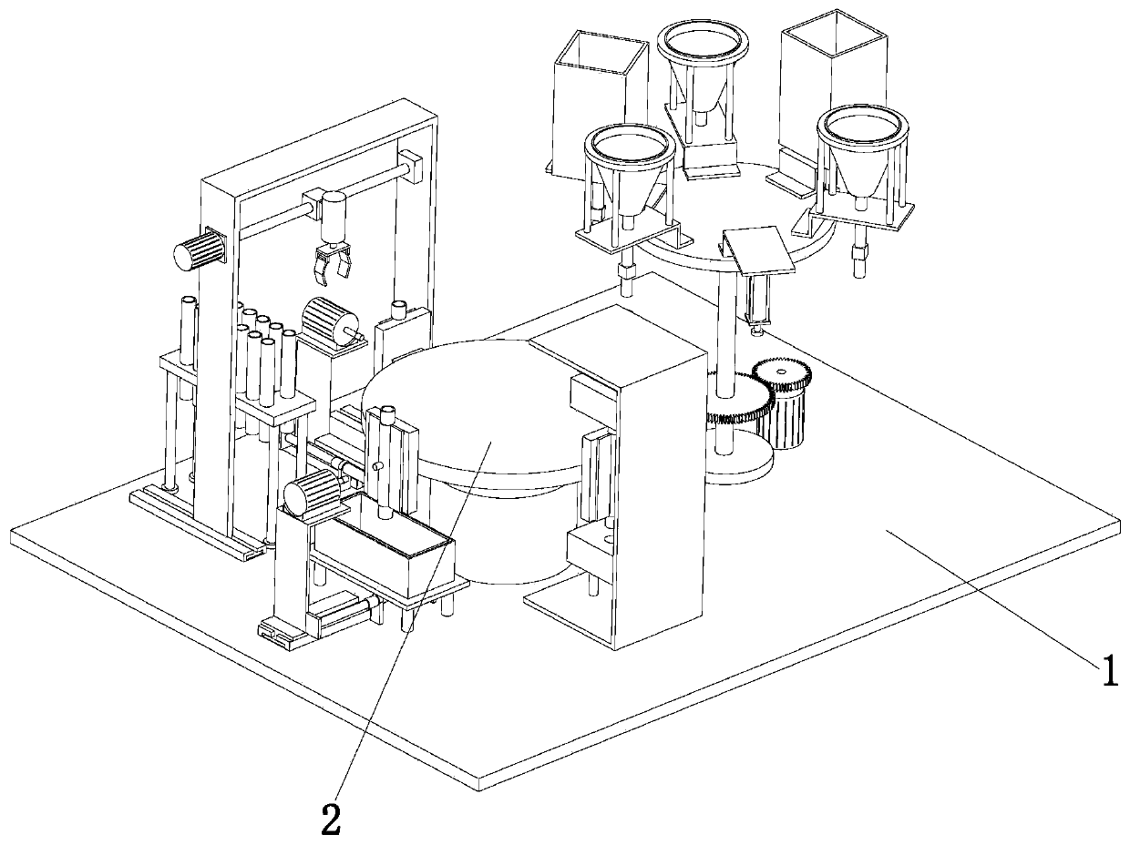 Automatic production line for mixed type active carbon sampling tube