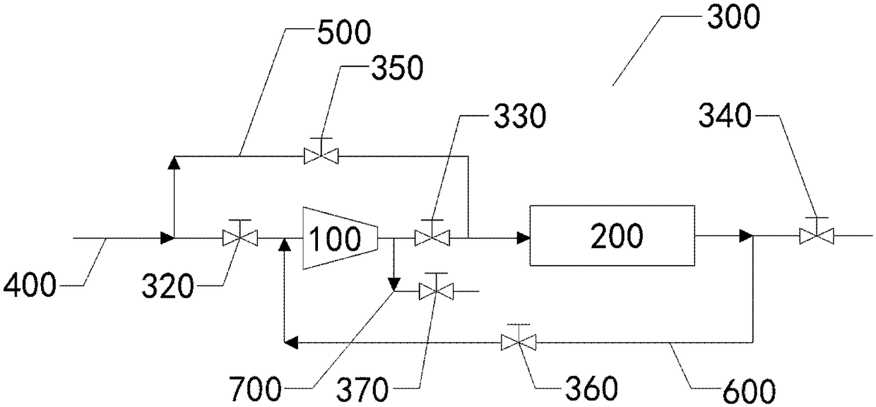 Turbine front-back switchable SCR denitration system