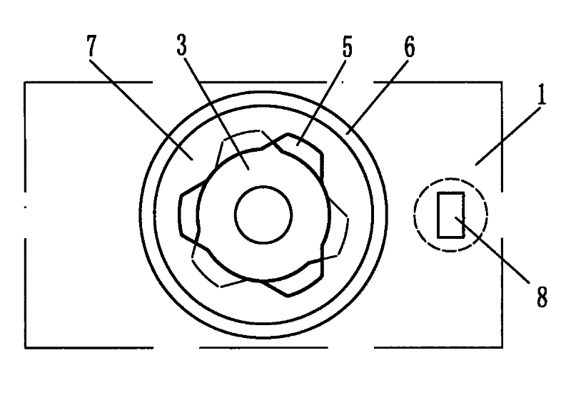 A floating track bed, its jacking device and jacking method