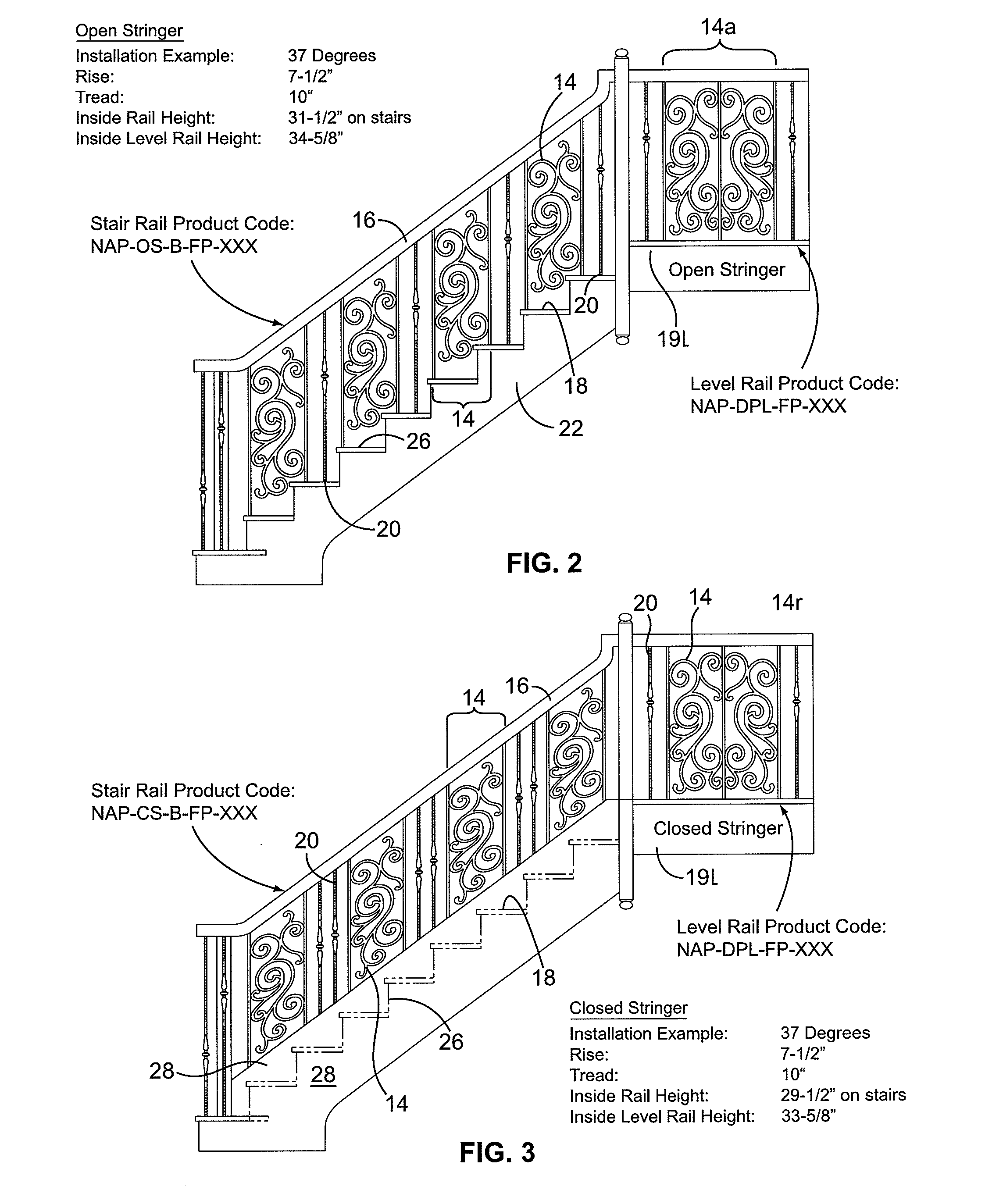 Panels for use in staircases, gates, fences and balconies and the method of making panels therefore