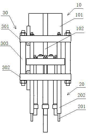 Reagent continuous quantitative injection device