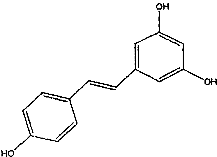 Whitening and antioxidative cosmetic composition containing resveratrol and method for preparing the same