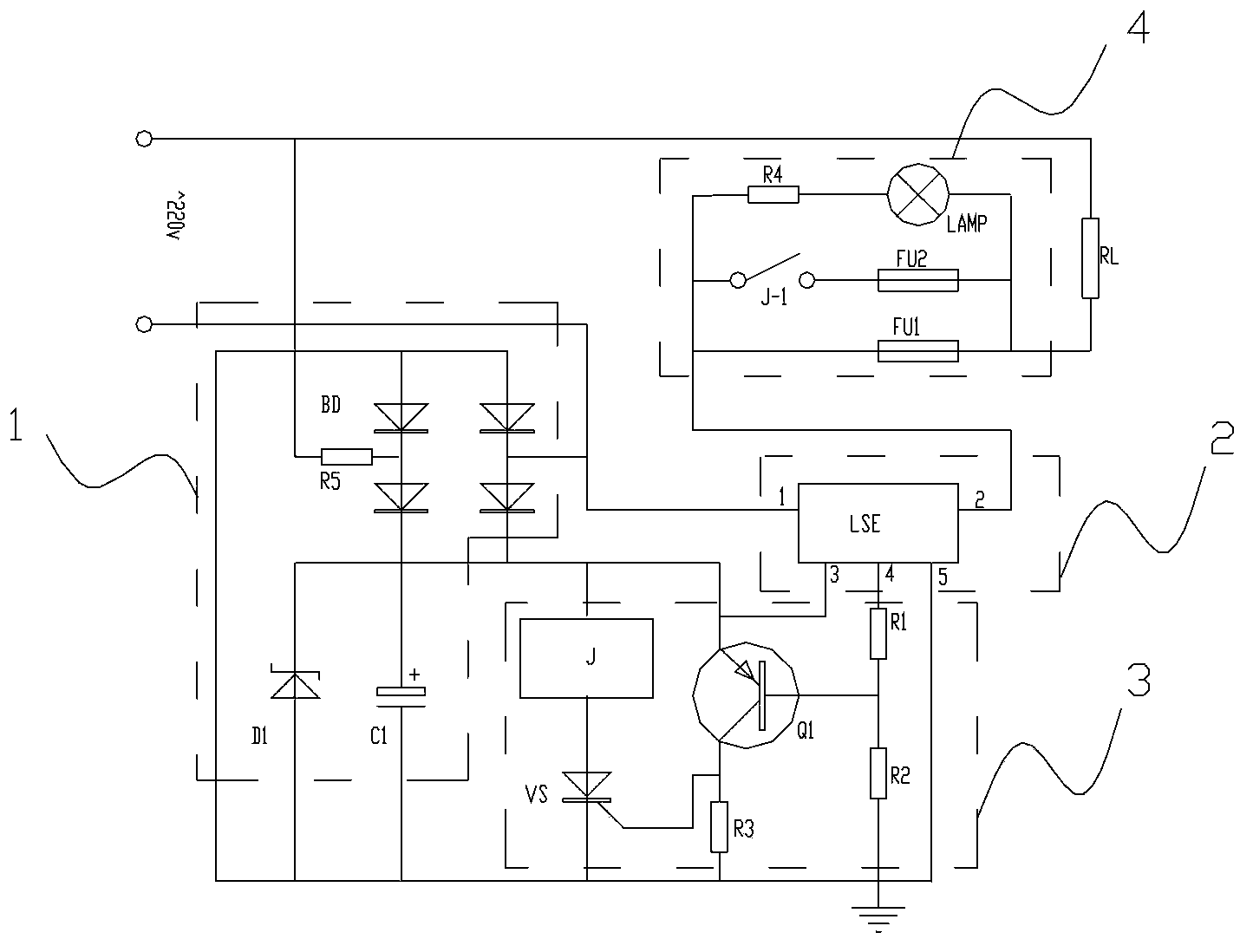 Circuit for driving fuse to automatically recover and drive circuit