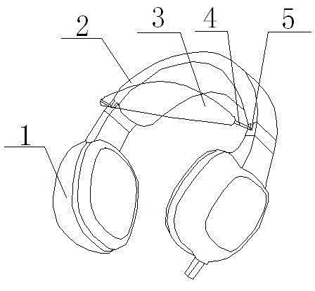 Earphone with eye protecting function