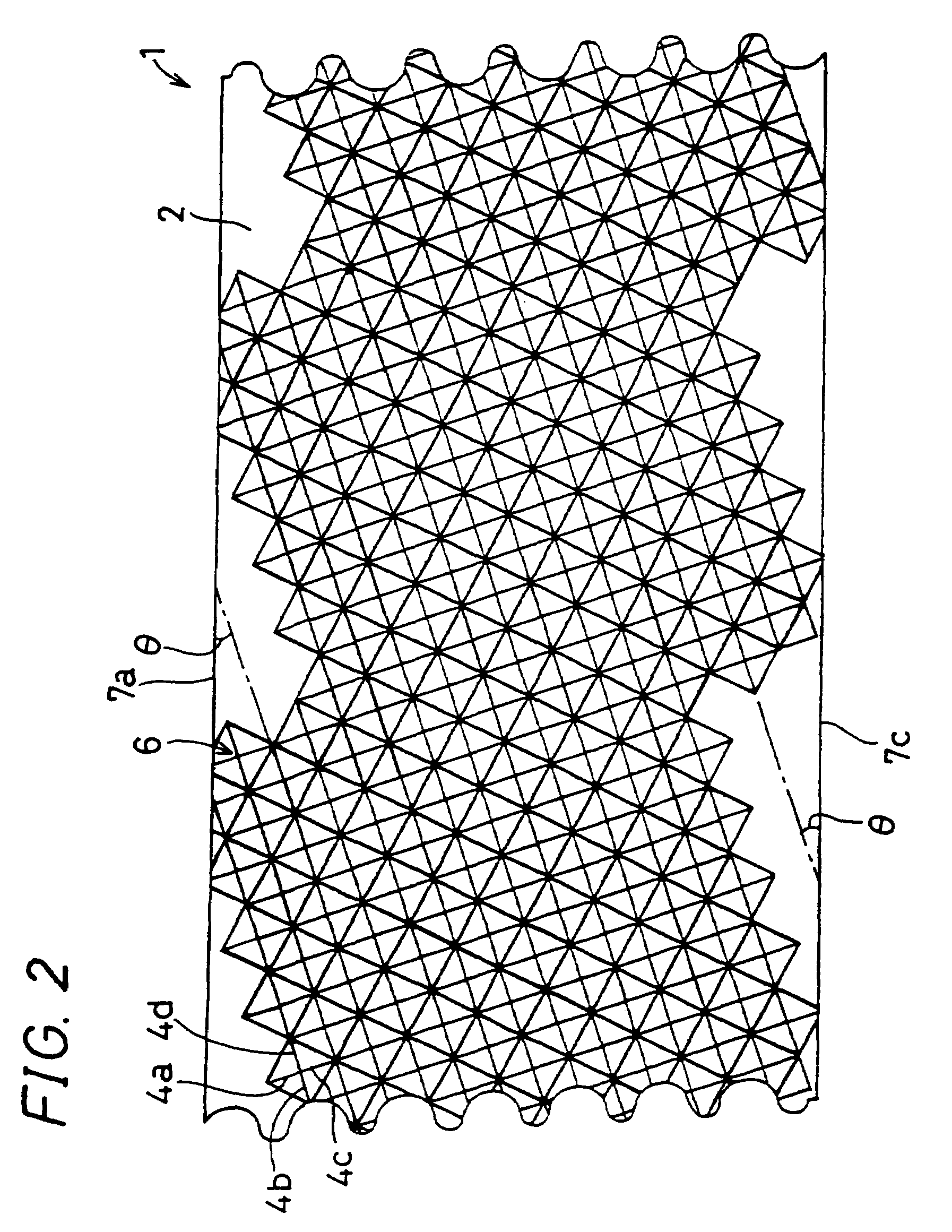 Optical film, light reflective film, liquid crystal display panel, method and apparatus for producing an optical film, method of producing a die roller, and method and apparatus for laminating an optical film