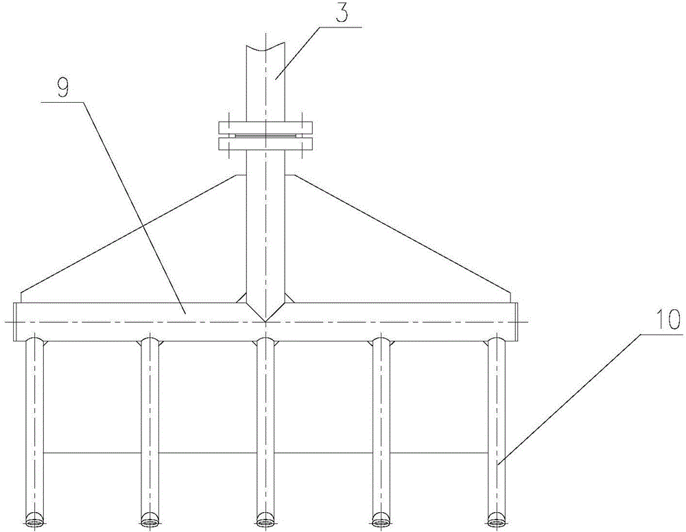 Slag blow-removal mechanism